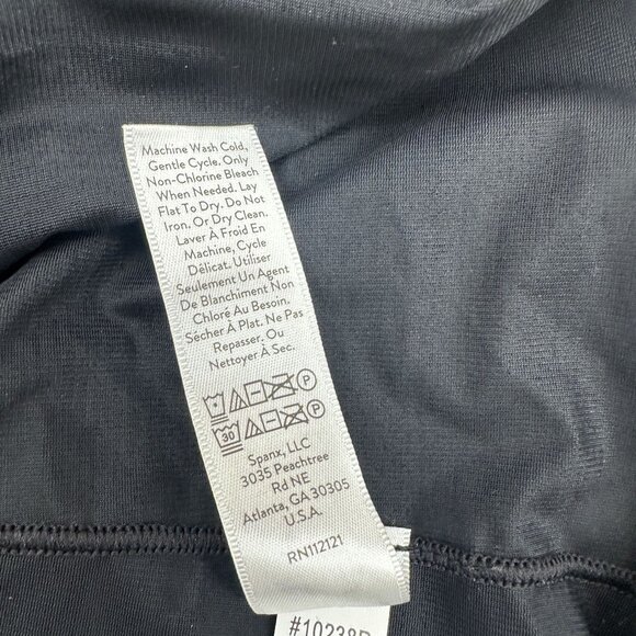 Assets by Spanx Women's High-Waist Shaping Thong Size L Black #10238R NWT - Picture 6 of 7